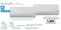Sinergy DAIKIN POTENZA 9.000 BTU + 12.000 BTU ATXF25G/ATXF35G/2AMXF40A offerta