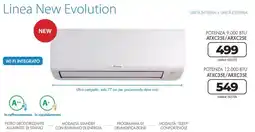 Sinergy DAIKIN POTENZA 9.000 BTU ATXC25E/ARXC25E offerta
