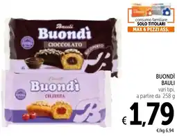 Spazio Conad Buondì BAULI offerta