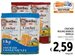 Spazio Conad Cracker MULINO BIANCO BARILLA offerta