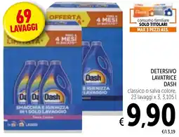 Spazio Conad Detersivo lavatrice DASH offerta