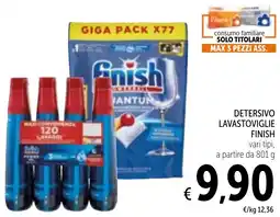 Spazio Conad Detersivo lavastoviglie FINISH offerta