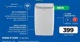 Sinergy HYUNDAI WSHN-P12HW 12.000 BTU offerta