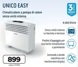 Sinergy OLIMPIA SPLENDID UNICO EASY 8.000 BTU/h offerta