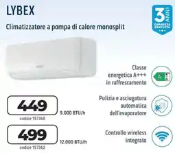 Sinergy OLIMPIA SPLENDID LYBEX 9.000 BTU/h offerta