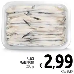 Spazio Conad Alici marinate offerta