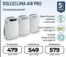 Sinergy OLIMPIA SPLENDID DOLCECLIMA AIR PRO 13.000 BTU/h offerta