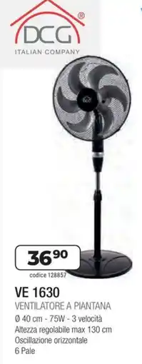 Sinergy DCG VE 1630 offerta
