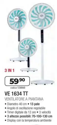 Sinergy DCG VE 1634 TT offerta