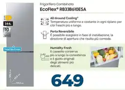 Sinergy SAMSUNG Frigorifero Combinato EcoFlex RB33B610ESA offerta