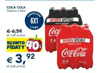 Esselunga Coca cola zero offerta