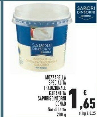 Conad Margherita Mozzarella offerta