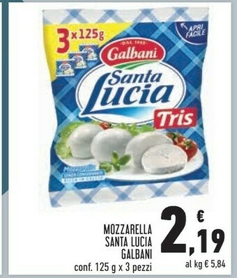 Conad Margherita Mozzarella offerta