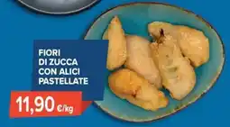 Sapore di Mare Fiori di zucca con alici pastellate offerta