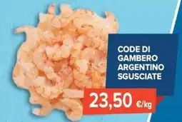 Sapore di Mare Code di gambero argentino sgusciate offerta