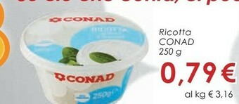 Conad Margherita Ricotta offerta
