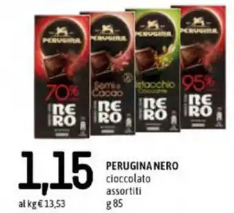 Famila Perugina Nero Cioccolato Assortiti 85 g offerta