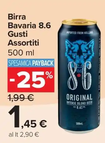 Birra Bavaria 8.6 Gusti Assortiti