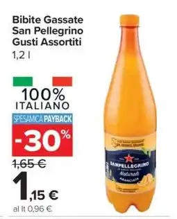 Carrefour Bibite Gassate San Pellegrino Gusti Assortiti offerta