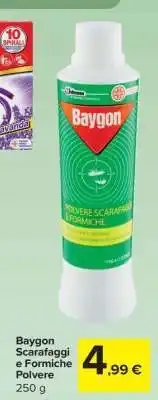 Carrefour Baygon Scarafaggi e Formiche Polvere offerta
