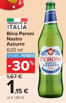 Carrefour Birra Peroni Nastro Azzurro offerta