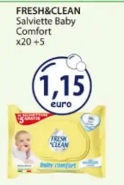 Acqua & Sapone FRESH&CLEAN Salviette Baby Comfort offerta