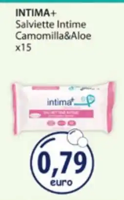 Acqua & Sapone INTIMA+ Salviette Intime Camomilla&Aloe x15 offerta
