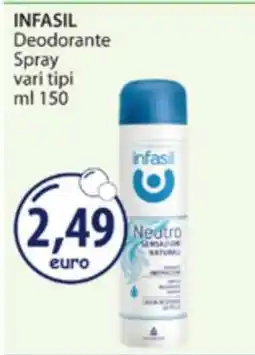 Acqua & Sapone INFASIL DEODORANTE SPRAY offerta