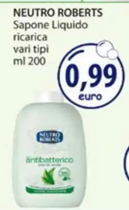Acqua & Sapone NEUTRO ROBERTS Sapone Liquido offerta