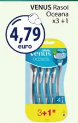 Acqua & Sapone VENUS Rasoi Oceana x3 +1 offerta