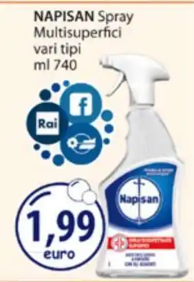 Acqua & Sapone NAPISAN Spray Multisuperfici offerta