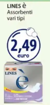 Acqua & Sapone LINES è Assorbenti vari tipi offerta
