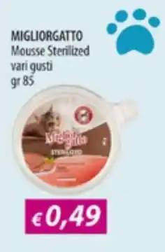 Acqua & Sapone MIGLIORGATTO Mousse Sterilized offerta