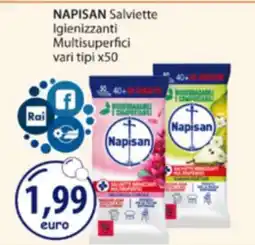 Acqua & Sapone NAPISAN Salviette Igienizzanti Multisuperfici offerta