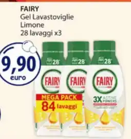 Acqua & Sapone FAIRY Gel Lavastoviglie Limone offerta