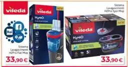 Acqua & Sapone Vileda H2Pro Flat Mop offerta