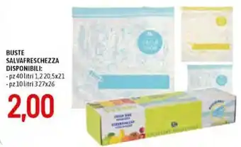 Famila Buste Salvafreschezza offerta
