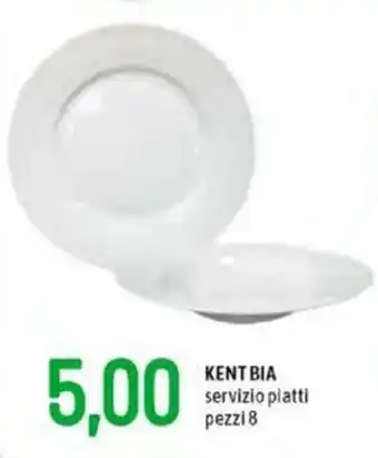 Famila Kent Bia Servizio Piatti 8 pezzi offerta