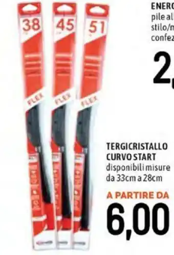 Tergicristallo Curvo Start