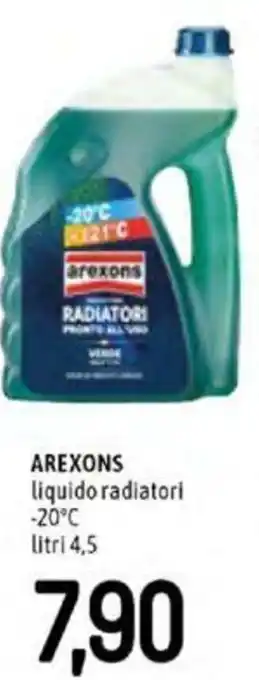 Famila Arexons Liquido Radiatori 20°C 4,5 litri offerta