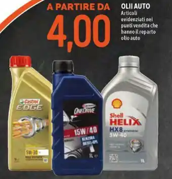 Famila Olii Auto offerta