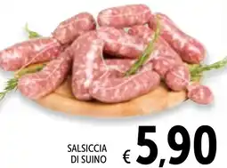 Spazio Conad Salsiccia di suino offerta