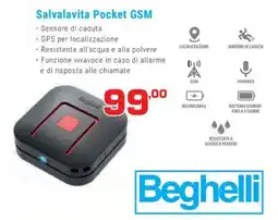 Sinergy Beghelli Salvalavita Pocket GSM offerta