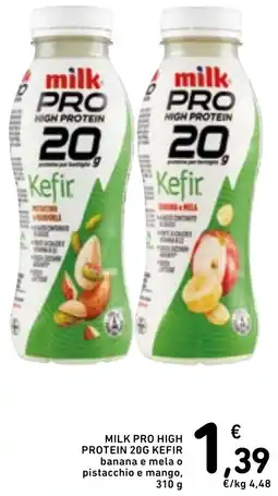 Spazio Conad Milk pro high protein 20g kefir offerta