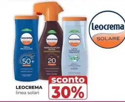 La Saponeria LEOCREMA linea solari offerta