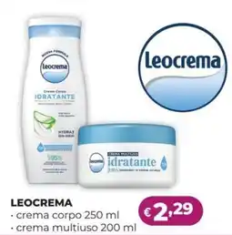 La Saponeria LEOCREMA crema corpo, crema multiuso offerta