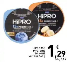 Spazio Conad Hipro 15g proteine DANONE offerta