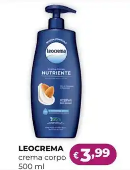 La Saponeria LEOCREMA crema corpo offerta