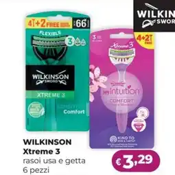 La Saponeria WILKINSON Xtreme 3 rasoi usa e getta offerta