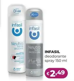 La Saponeria INFASIL deodorante spray offerta